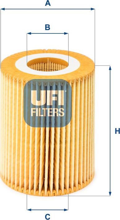 Масляный фильтр UFI. Артикул 25.069.00