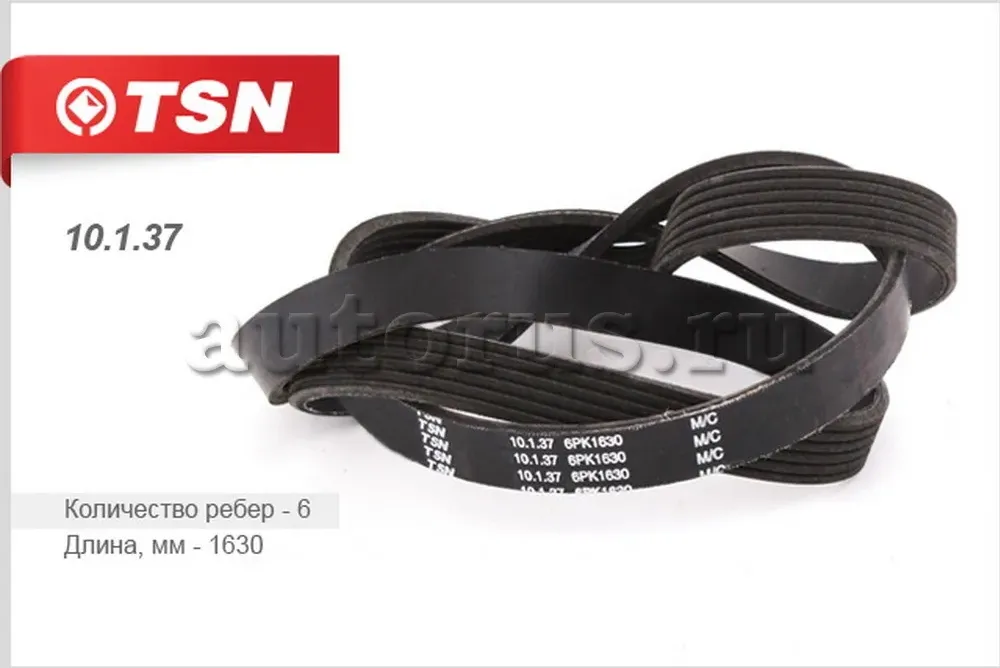 Ремень поликлиновой (TSN). Артикул 10137