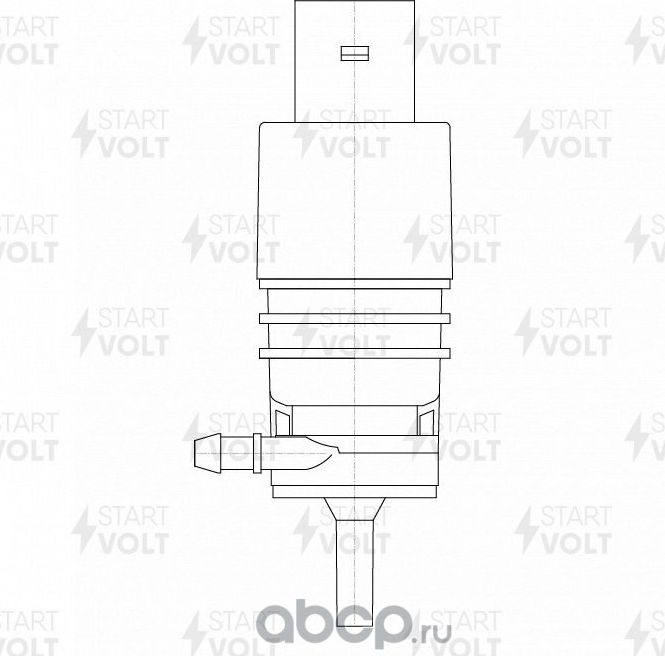 Насос омывателя лобового стекла StartVOLT. Артикул SWP 1806