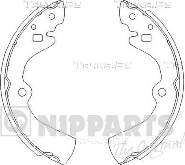 Тормозные колодки Nipparts. Артикул J3501034