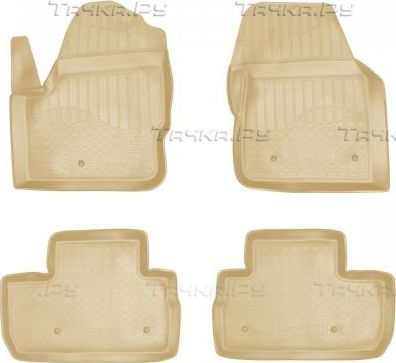 Коврики Норпласт для салона Land Rover Freelander II 2006-2014 Бежевые. Артикул NPA10-C46-200Beige