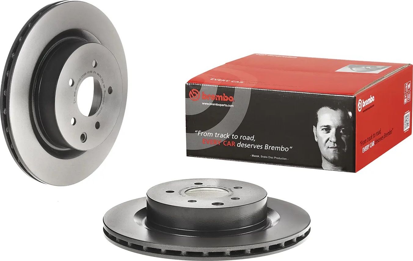 Тормозной диск Brembo PRIME LINE - UV Coated. Артикул 09.7356.21