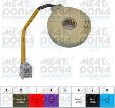 Датчик поворота рулевого колеса Meat & Doria для Opel Meriva B 2010-2017. Артикул 93059
