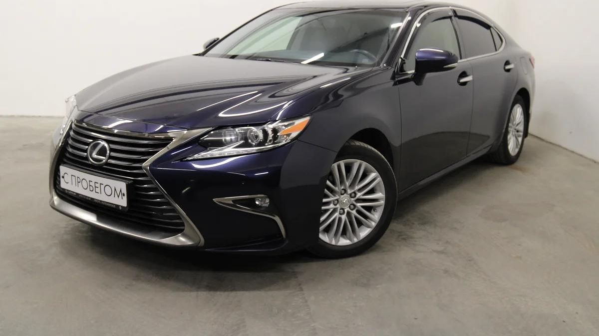 Дефлекторы V-Star для окон (с хром. молдингом) Lexus ES VI 2012-2026. Артикул CHR09119