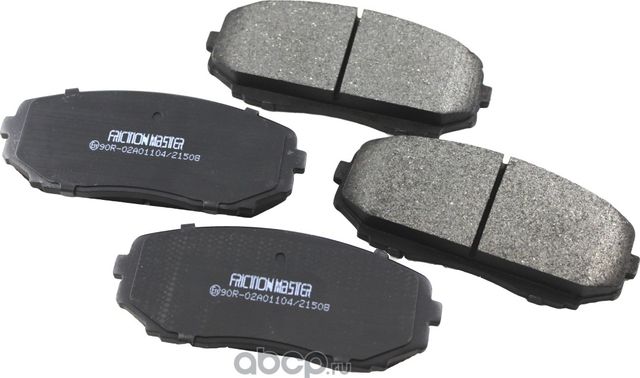 Колодки тормозные дисковые (Frictionmaster). Артикул MKD1258