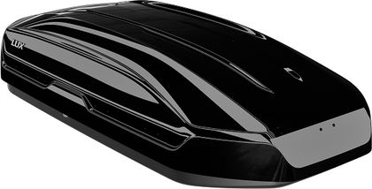 Автомобильный бокс Lux TAVR 197 черный глянец (520 л, 197х89х40 см). Артикул 791989