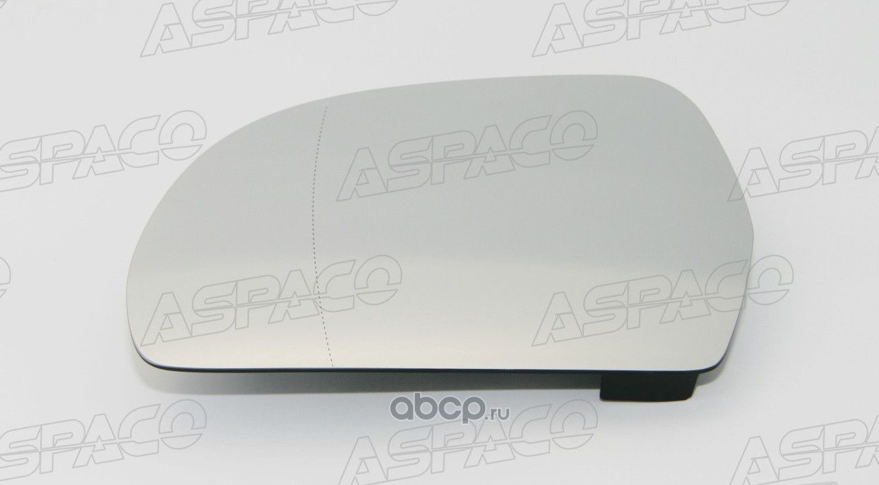 ЗЕРКАЛЬНЫЙ ЭЛЕМЕНТ ЛЕВОГО ЗЕРКАЛА ДВОЙНОЙ (L) AUDI A3 (08-10)/A4 (07-09)/A5 (07- (Aspaco). Артикул AP85755