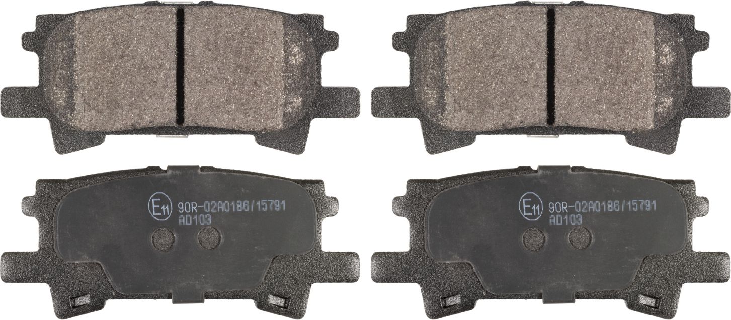 Тормозные колодки Blue Print. Артикул ADT342154