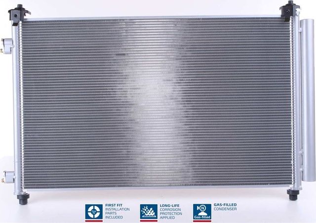 Радиатор кондиционера (конденсатор) Nissens (алюминий) для Mazda CX-9 I 2006-2016. Артикул 940253