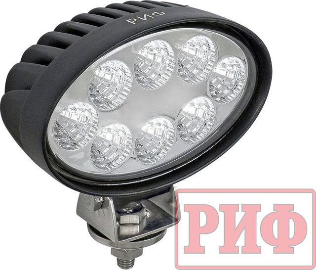 Фара водительского света РИФ 142х122х66 мм 24W LED. Артикул SM-631F