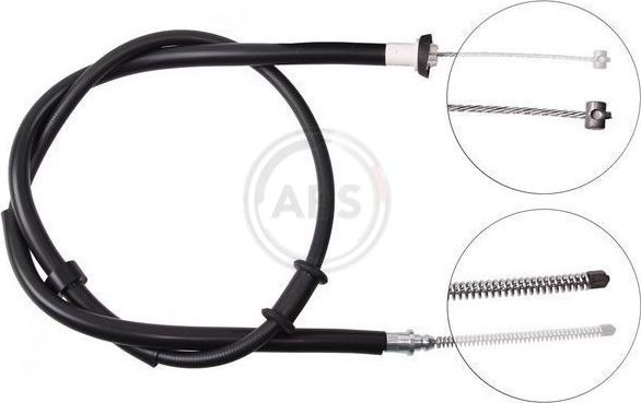 Трос ручника (тросик ручного тормоза) ABS. Артикул K16767