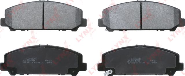 Тормозные колодки LYNXauto. Артикул BD-5756