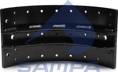 Тормозные колодки Sampa правые для Renault Premium II 2005-2013. Артикул 080.452