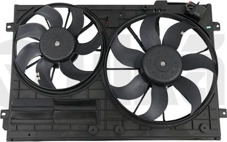 Вентилятор радиатора двигателя (в сборе) Vika. Артикул 11211503301