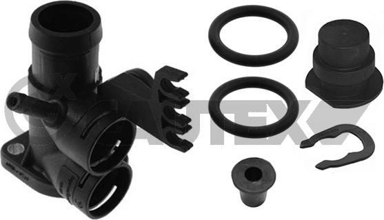 Фланец охлаждающей жидкости Cautex (полимерный материал). Артикул 952101