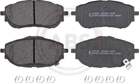 Тормозные колодки ABS. Артикул 35025