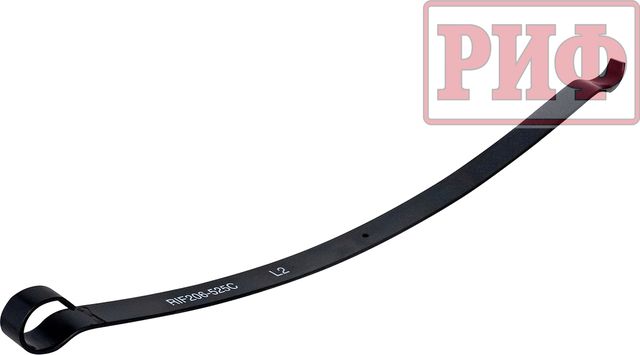 Лист 2 рессоры RIF206-525C РИФ 7х60х1244 мм для УАЗ Буханка 3741, 3909, 2206, 3962 1990-2026. Артикул RIF206-525C-L2