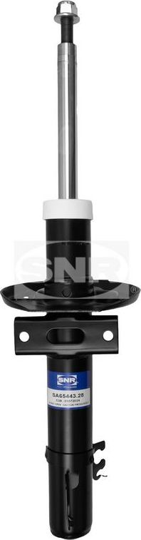 Амортизатор NTN / SNR передний для Audi A1 I (8X) 2010-2018. Артикул SA65443.28