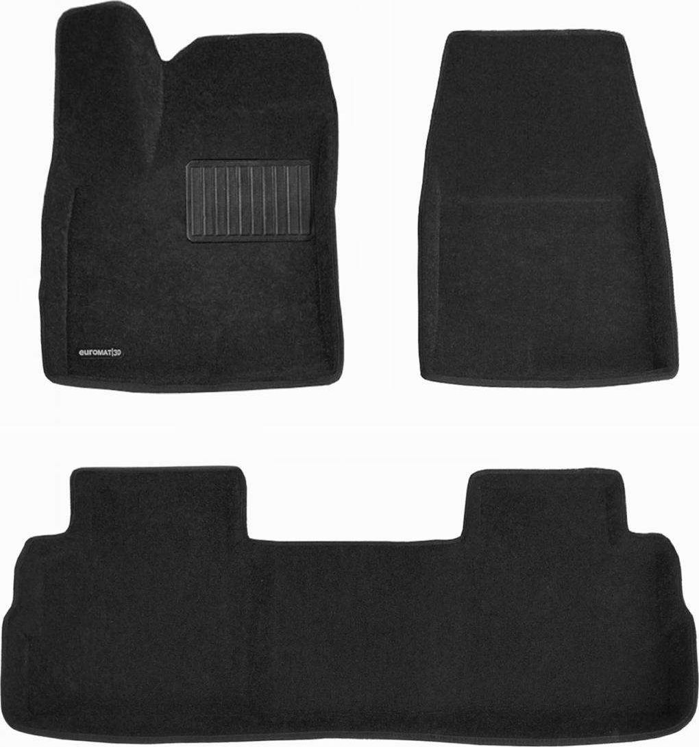 Коврики текстильные Euromat 3D Business для салона Haval Dargo 2022-2026. Артикул EMC3D-001411