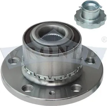 Ступица SKODA Fabia (99-) / AUDI A2 (00-05) / VW Polo (01-), Fox (05-) (Kroner) Kroner. Артикул K151314