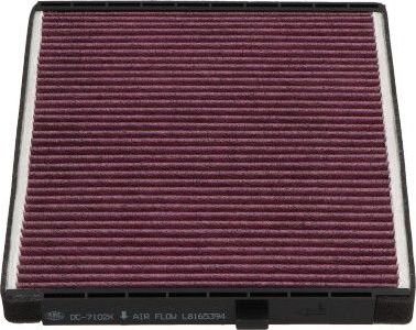 Салонный фильтр AMC Filter. Артикул DC-7102X