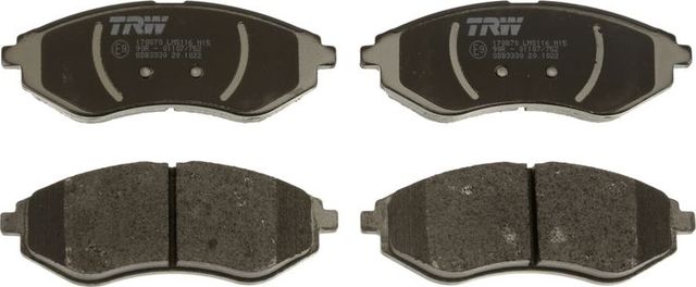 Тормозные колодки TRW COTEC передние для Daewoo Kalos 2002-2007. Артикул GDB3330