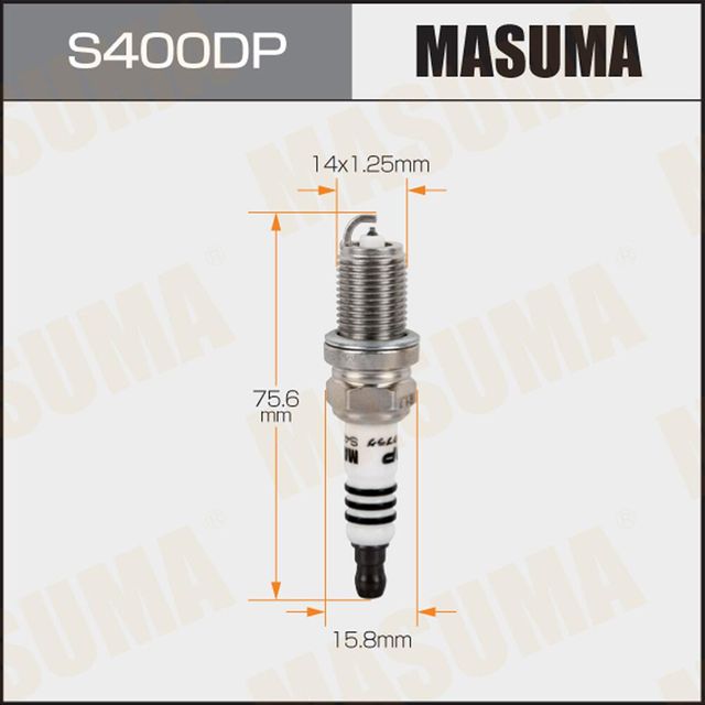 Свеча зажигания Masuma для Audi A4 IV (B8) 2007-2015. Артикул S400DP