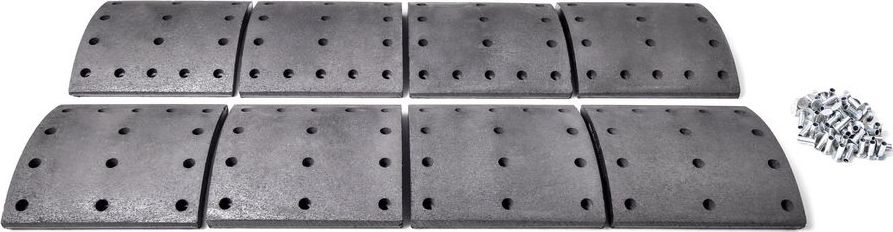 Накладки на колодки VOLVO TRUCK F/TRUCK FH 410x200mm STD (Topcover). Артикул T05617003