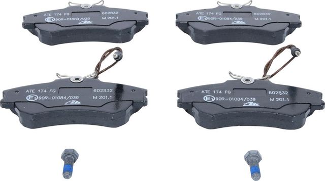 Тормозные колодки ATE передние для Renault Espace III 1996-2002. Артикул 13.0460-2832.2