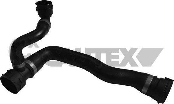 Патрубок радиатора (системы охлаждения) Cautex (EPDM (Этилен-пропиленовый каучук)). Артикул 753929