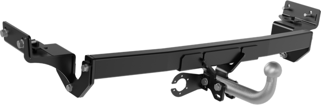 Фаркоп PT Group с крашеной балкой и оцинкованным крюком для Hyundai Solaris I седан/хетчбек 2011-2017. Артикул HSO-10-991528.00Black