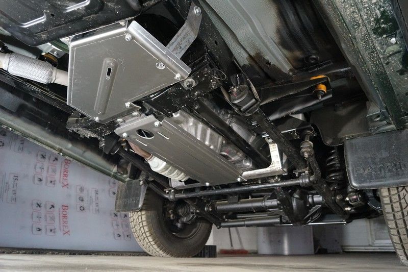 Защита алюминиевая ТСС (4 мм) для РК УАЗ Патриот АКПП 2021-2026. Артикул ZKTCC00488