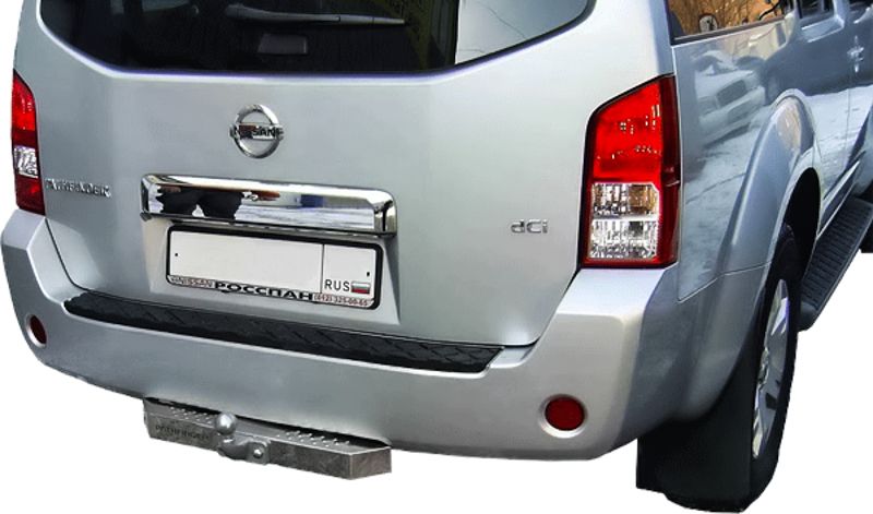 Фаркоп Baltex для Nissan Pathfinder R51 2004-2014. (с декор. накладкой) Фланцевое крепление. Артикул N12AN