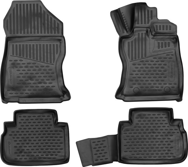 Коврики 3D Element для салона Subaru Forester V внедорожник (ЮАР) правый руль 2018-2026. Артикул ELEMENT3D02400210k