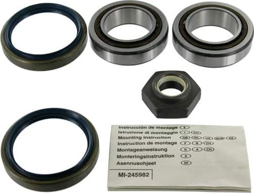 Ступичный подшипник (комплект) SKF задний левый для Ford Escort V 1995-1998. Артикул VKBA 918