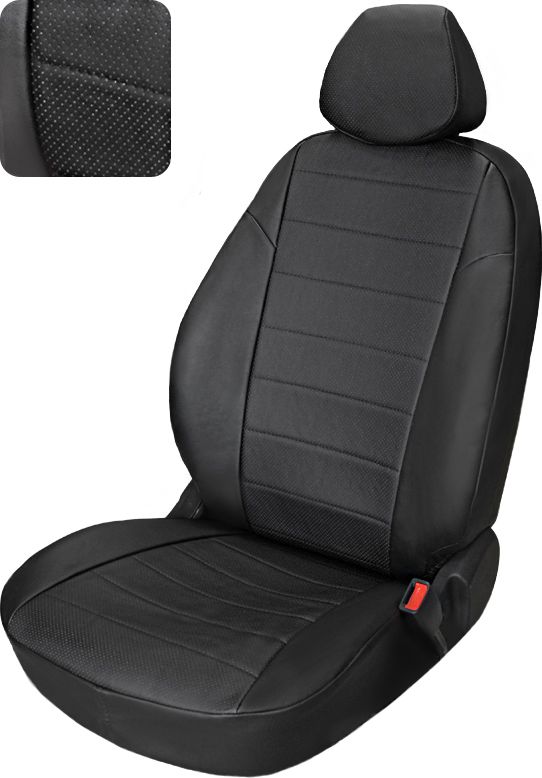 Чехлы PSV Автопилот на сидения для Audi Q5 2008-2026, цвет Черный. Артикул 130057