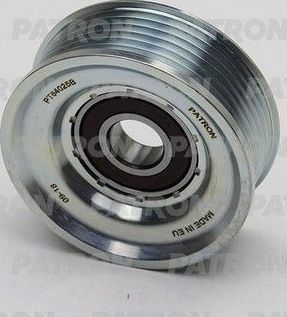 Натяжной ролик (натяжитель) приводного поликлинового ремня Patron. Артикул PT64025B