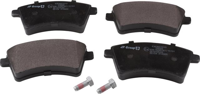 Тормозные колодки JP Group JP. Артикул 4363601010