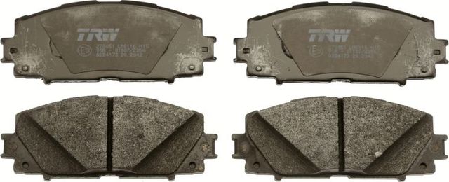 Тормозные колодки TRW COTEC передние для Lexus CT I 2011-2018. Артикул GDB4173