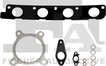 Ремкомплект турбокомпрессора AUDI  A4 (8K2, B8) 1.8 07-12, 1.8 08-15, FA1. Артикул KT110700E