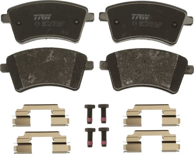 Тормозные колодки TRW COTEC. Артикул GDB1785