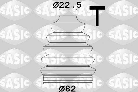 Пыльник ШРУСа наружный Sasic (термопласт). Артикул 1904045