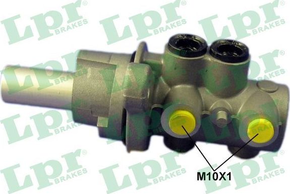 Тормозной цилиндр главный LPR (алюминий) для Fiat Doblo I 2001-2015. Артикул 1712
