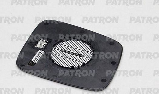 Зеркальное стекло бокового зеркала Patron левое для Volkswagen Transporter T4 1990-2003. Артикул PMG4050G04