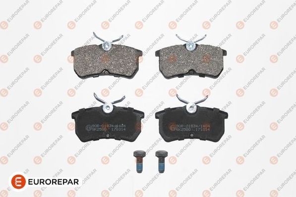 Тормозные колодки Eurorepar. Артикул 1617261980