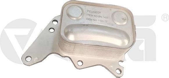 Радиатор масляный (маслоохладитель) для двигателя Vika. Артикул 39635401