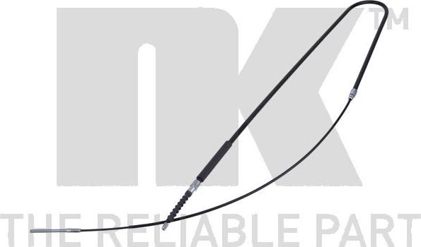 Трос ручника (тросик ручного тормоза) NK. Артикул 901538