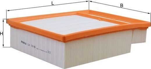 Воздушный фильтр Mahle. Артикул LX 1019