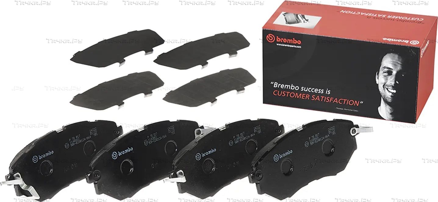 Тормозные колодки Brembo передние для Subaru Outback VI 2020-2026. Артикул P 78 017