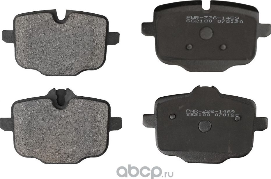 КОЛОДКИ ТОРМОЗНЫЕ ЗАДНИЕ BMW X5/X6/X7 G05/G06/G07 **Склад Масла (Powerstop). Артикул 261469